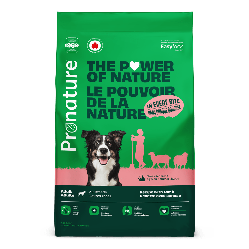 Croquettes chien adulte toutes races agneau 11,3 kg - Pronature