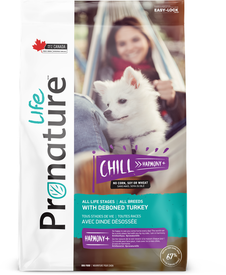 Croquettes chien Chill dinde désossée 11,3 kg - Pronature