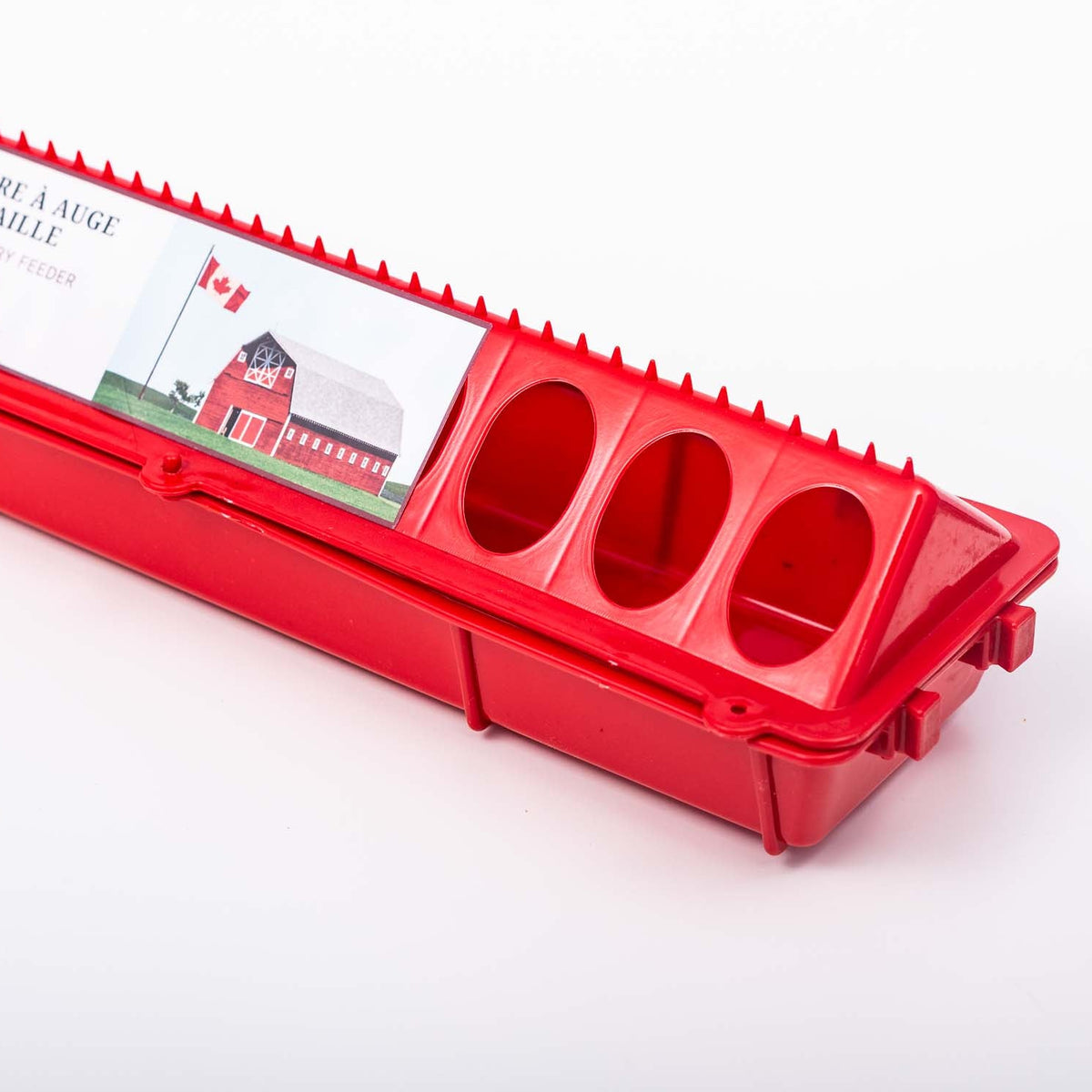 Plastic Poultry Trough Feeder - Townships Best