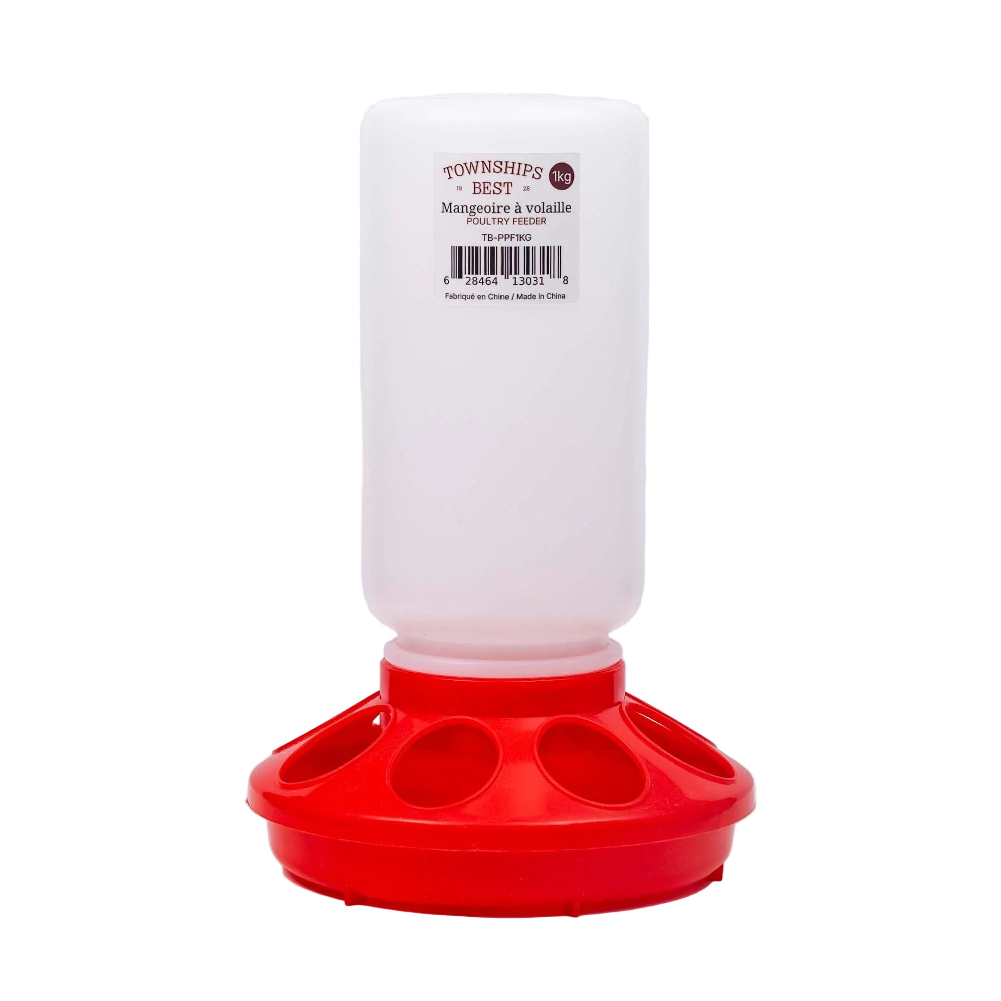 Chick Poultry Plastic Bottle Feeder - Townships Best