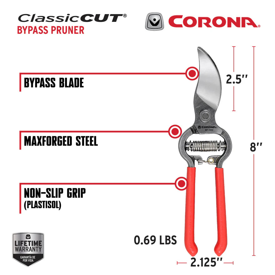 ClassicCUT® Cross-Blade Pruner, 19 mm (3/4 in) Cutting Capacity - Corona