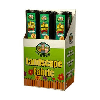 TWD LAWN & GARDEN - Professional Landscape, Weed Control Fabric, Weed Barrier Ultra, WBU50NH (3 ft x 50 ft) – Black 