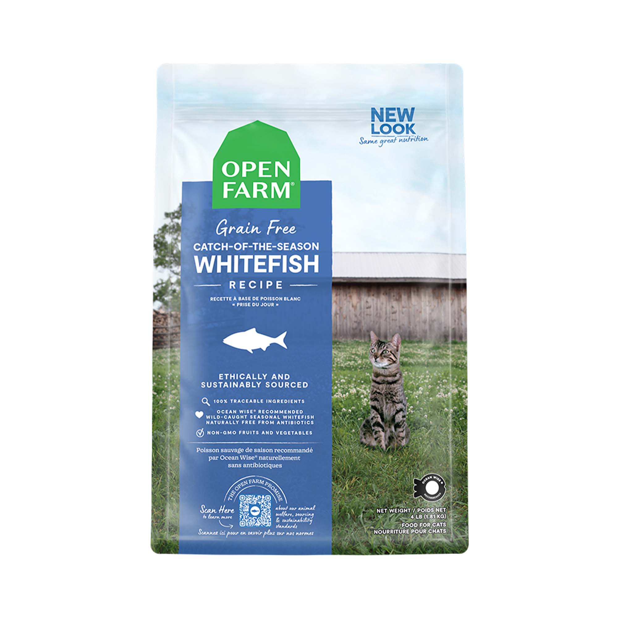 Open Farm Catch-of-the-Season Whitefish Dry Cat Food