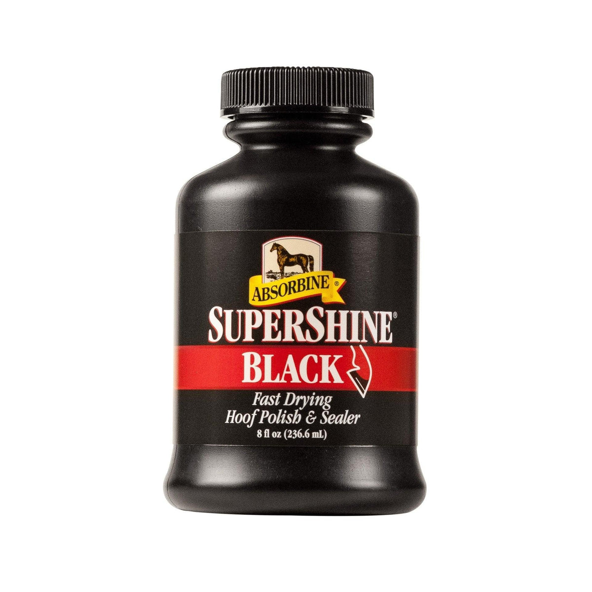 Absorbine® - Supershine® Hoof Polish & Sealer Black - 240ml