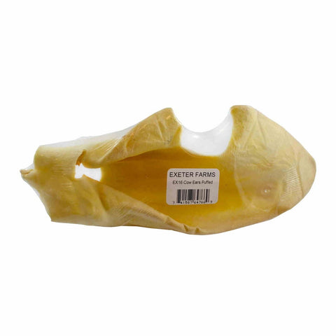 Oreille de vache soufflées, friandise pour chiens